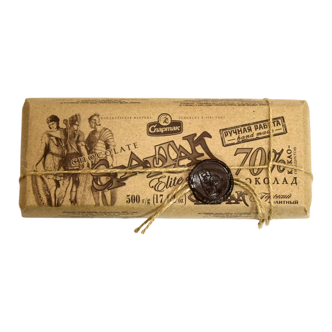 Spartak elit dark bitter 70%, 500 g