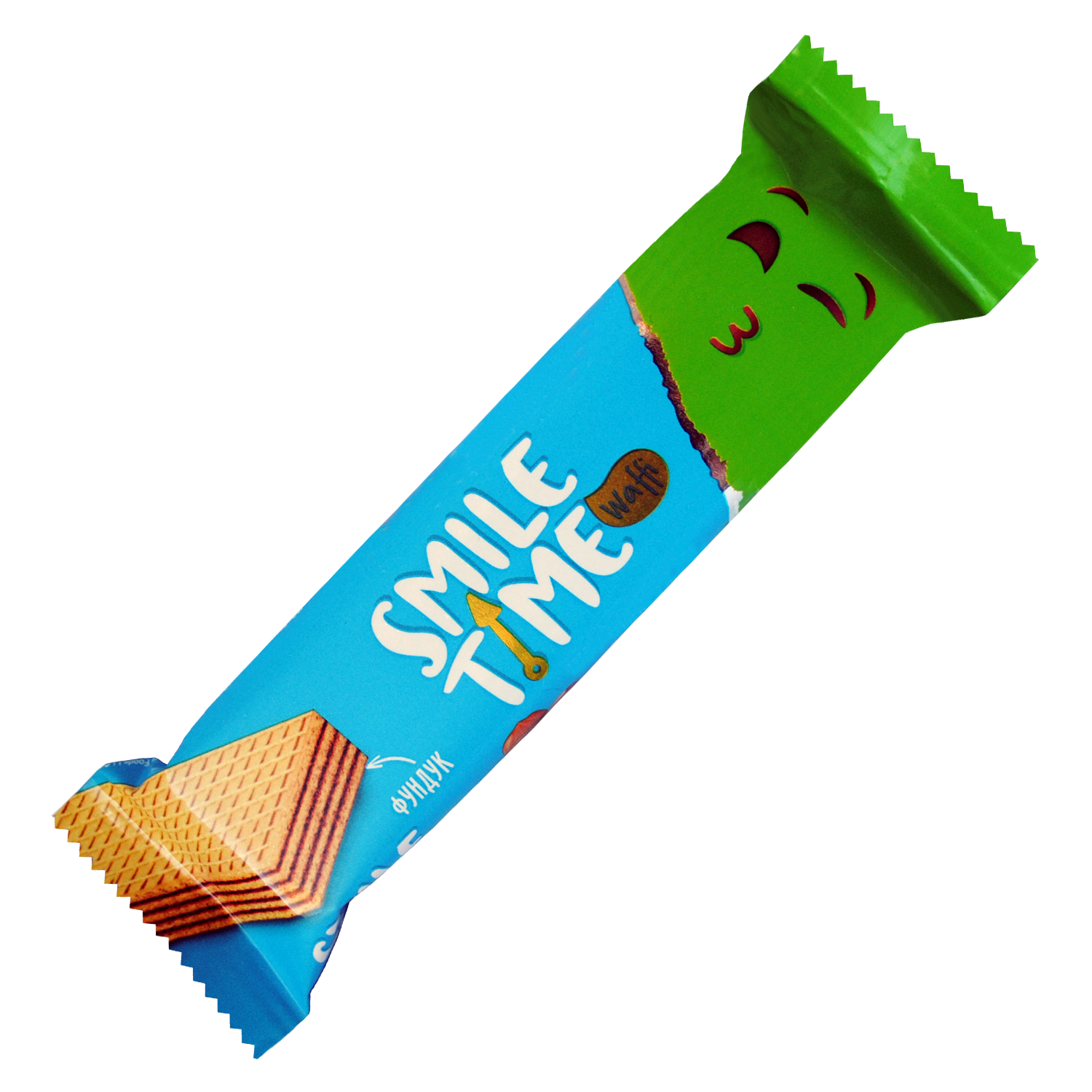 Вафельны батончык «Smile Time» фундук