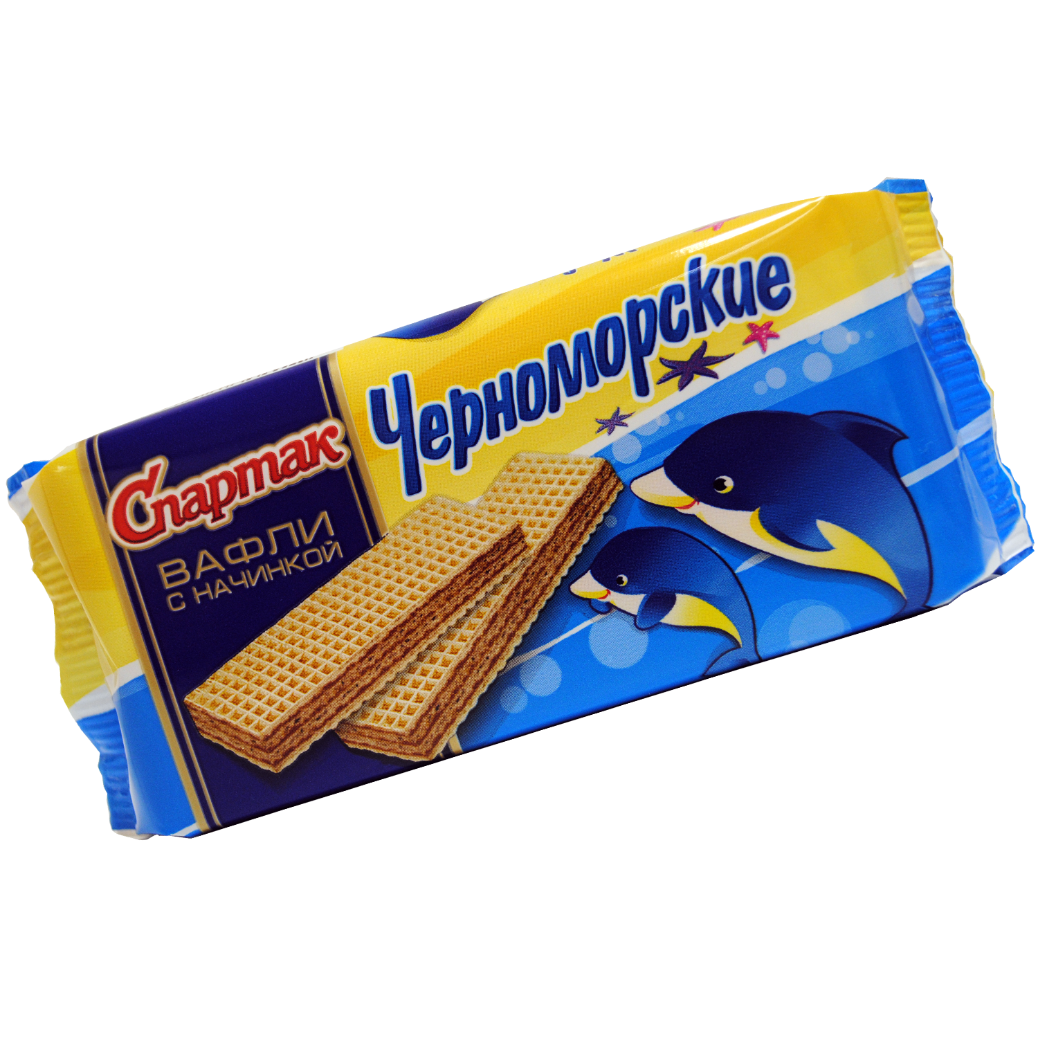 Вафлі «Чарнаморскія», 72 г