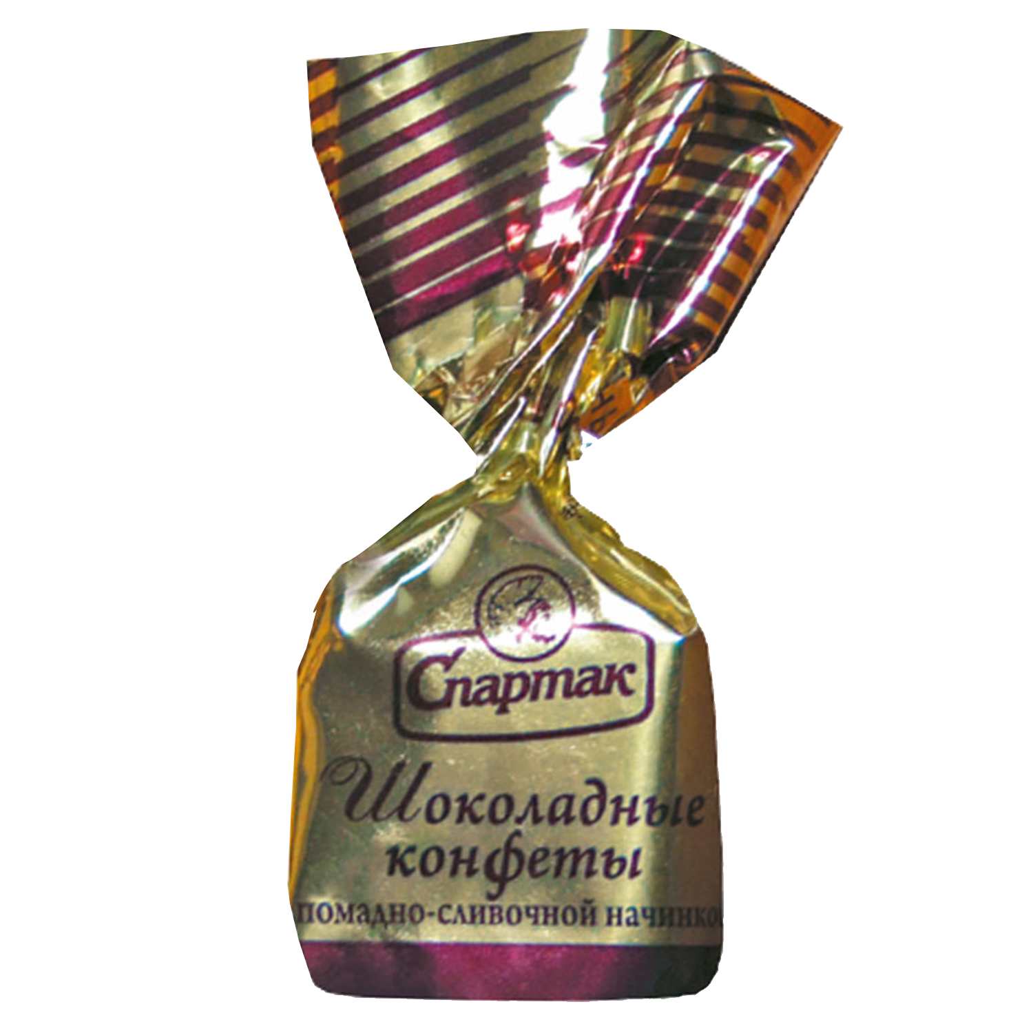 Шакаладныя цукеркі з памадна-сметанковым начыннем «Спартак»,1 кг