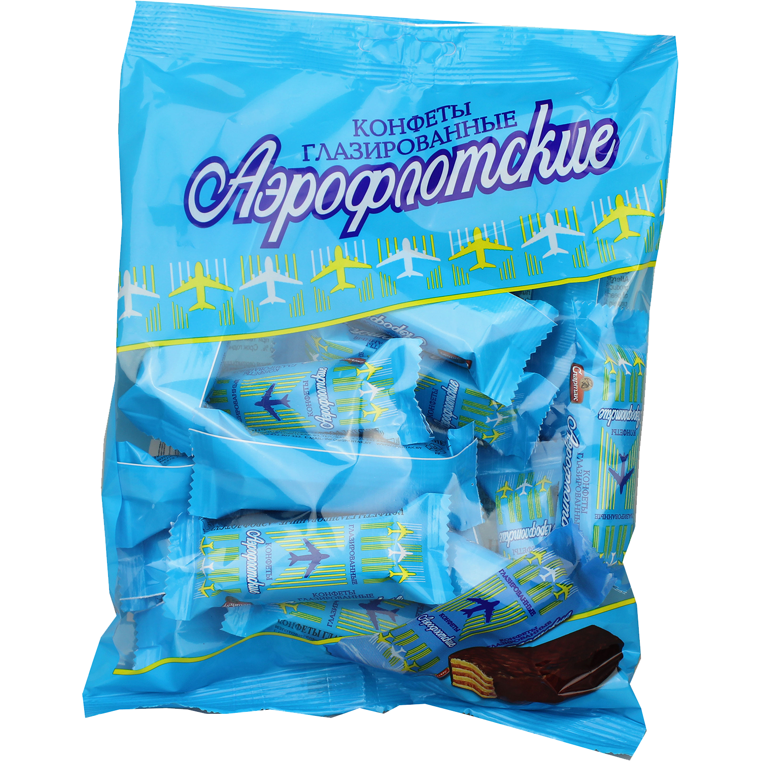 Цукеркі глазураваныя «Аэрафлоцкія», 200 г