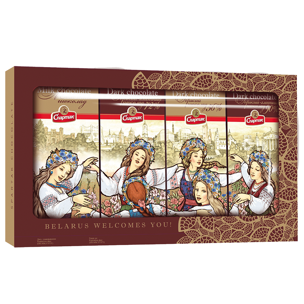 Подарочный набор шоколада «Спадчына Беларусi» Подарочный набор шоколада «Спадчына Беларусi»