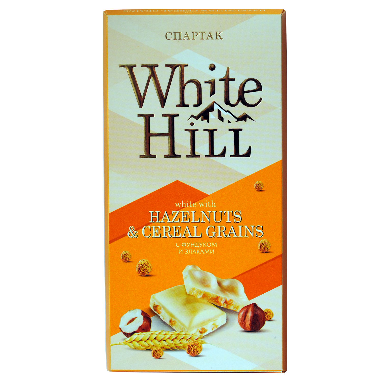 «White Hill» 榛子饼干球白巧克力