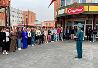 26.09.2024 у рамках адзінага дня бяспекі ў Рэспубліцы Беларусь праведзена практычная эвакуацыя