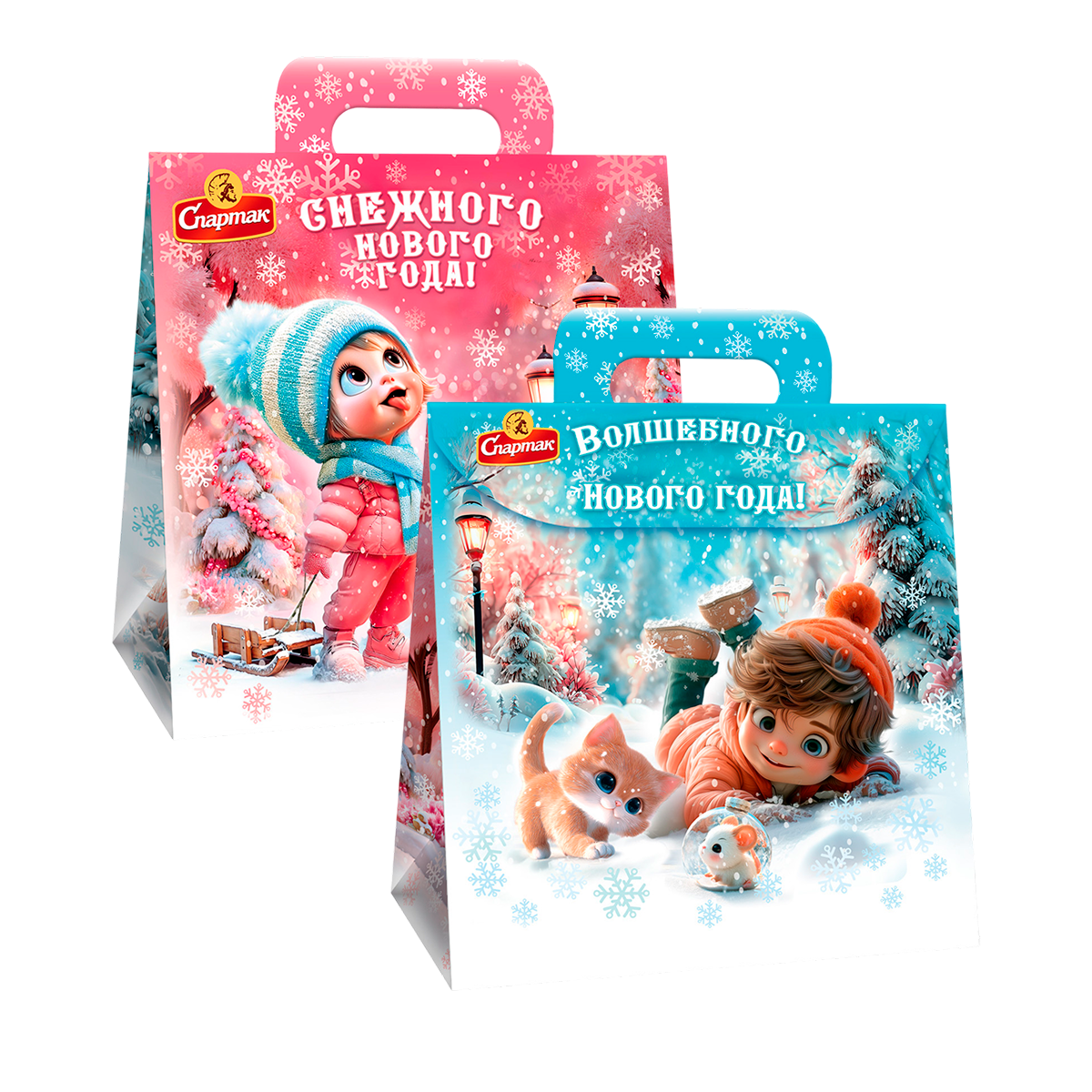 ВЕСЁЛЫЕ СНЕЖИНКИ, 400 г