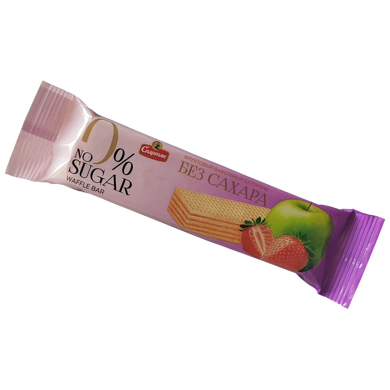 Fruit waffle bar sugar free