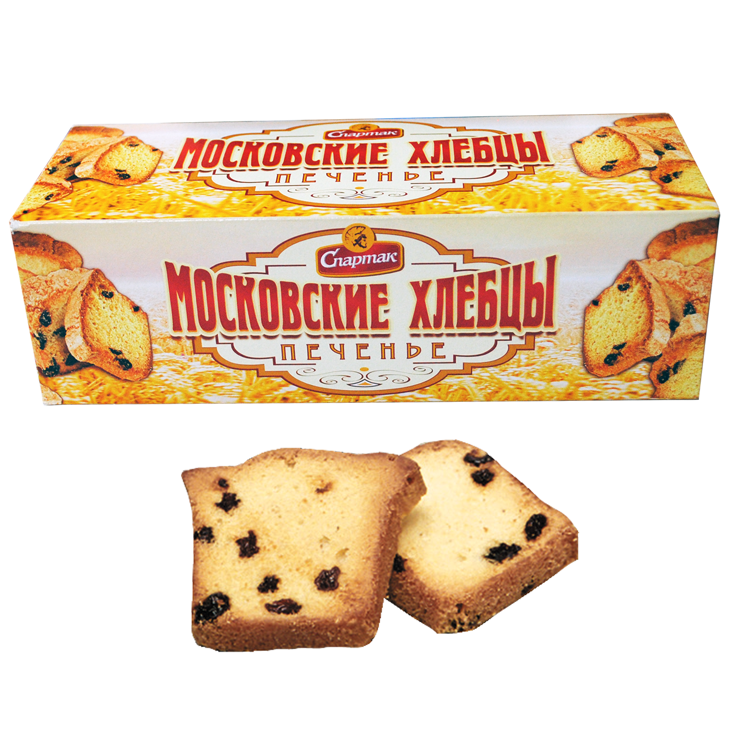 Печыва «Маскоўскія хлебцы «Cпартак», 200 г
