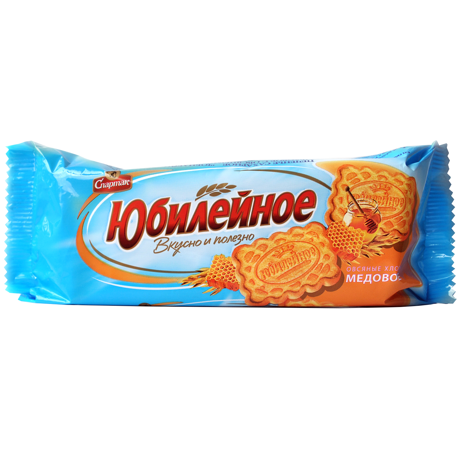 Печыва «Юбілейнае» мядовае з аўсянымі шматкамі, 200 г