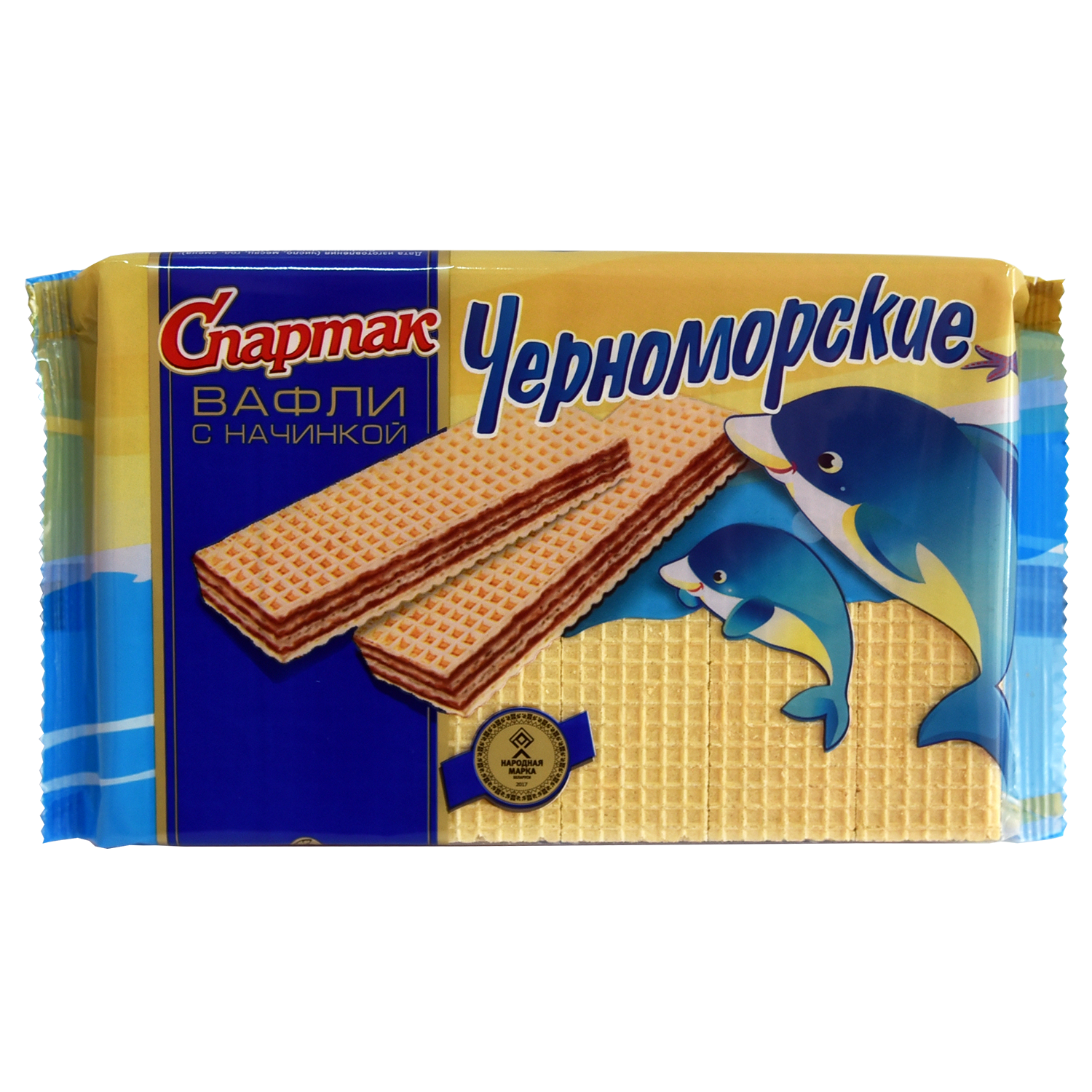 Вафлі «Чарнаморскія», 216 г