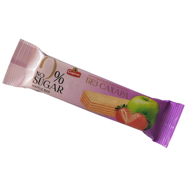 Fruit waffle bar sugar free