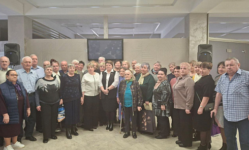 ​У цэнтры ўвагі-нашы ветэраны-юбіляры!