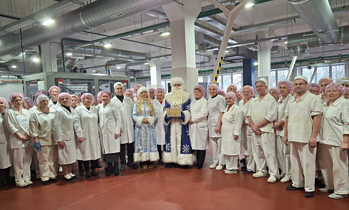Сегодня на фабрике было празднично!