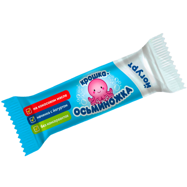 Конфеты глазированные «Крошка-осьминожка» с йогуртом