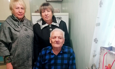 Поздравления с 95-летием ветерана ВОВ