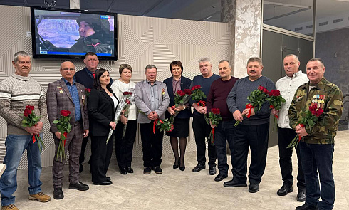 Чествовование воинов-интернационалистов