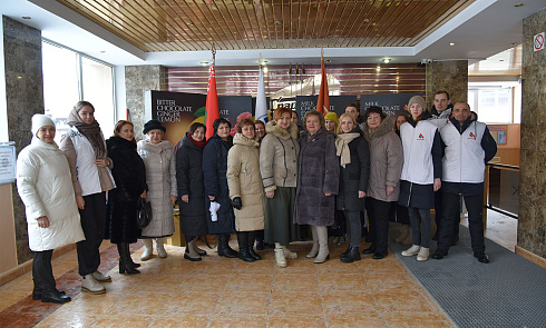 Ленинская районная организация РОО «Белая Русь» города Бобруйска в Гомеле!