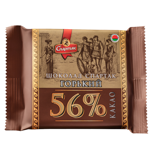 Шоколад «Спартак» горький 56% какао