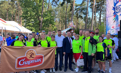 Коллектив кондитерской фабрики «Спартак» принял участие в Спартакиаде
