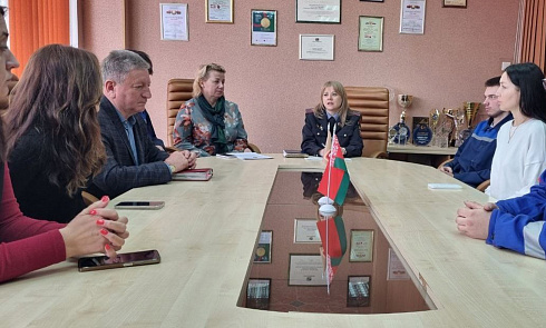 Встреча с представителями трудового коллектива