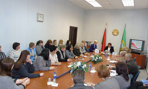 Встреча с трудовым коллективом Гомельского филиала РУП «Белпочта»