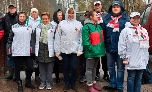 Добраўпарадкаванне мемарыяльнага комплексу «Партызанская крынічка»