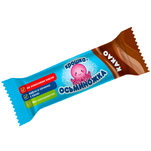 Конфеты глазированные «Крошка-осьминожка» с какао