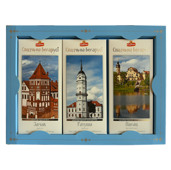 Подарочный набор шоколада «Спадчына Беларусi» премиум