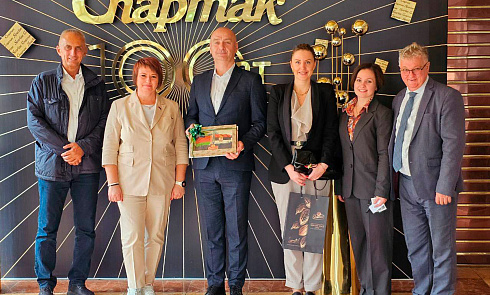 Кандытарскую фабрыку «Спартак» наведала дэлегацыя Рэспублікі Сербія