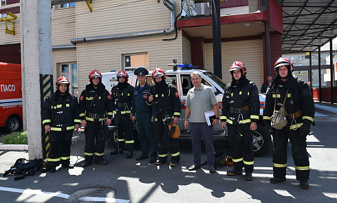 Тактико-специальные учения Гомельского городского отдела по чрезвычайным ситуациям