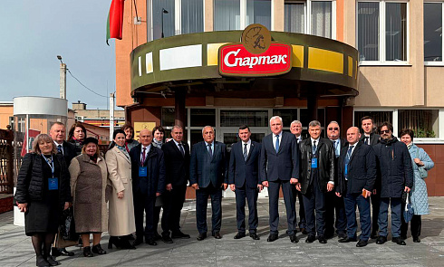 Кондитерскую фабрику «СПАРТАК» посетила делегация