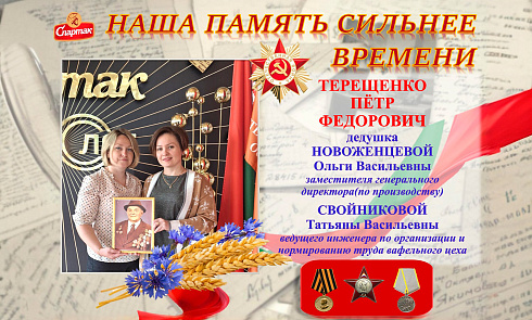 Наша память сильнее времени