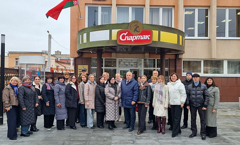 На СП ОАО «СПАРТАК» прошел выездной семинар для заместителей руководителей по идеологической работе предприятий города и области