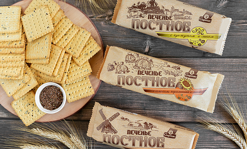 Постная продукция от кондитерской фабрики «Спартак»