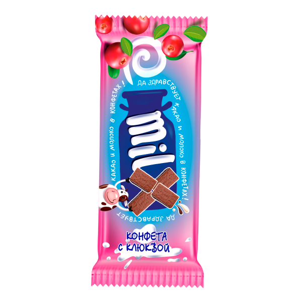 Нуга глазированная «MilX» с клюквой, 1 кг                                                                                                                                                                