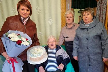 Ветерану Великой Отечественной войны Босовцу Владимиру Федоровичу исполнилось 99 лет.
