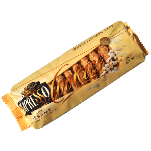 Biscuits "Impresso" with sesame