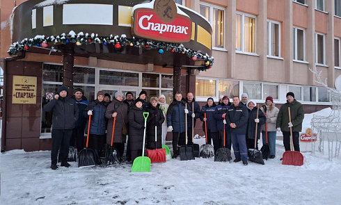 Вместе против снежной стихии