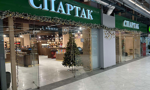 Кондитерская фабрика «Спартак» открыла свой фирменный магазин в торговом центре национальных товаров  «Першы нацыянальны гандлевы дом»