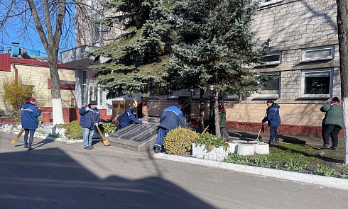 На СП ОАО «СПАРТАК» прошёл республиканский субботник На СП ОАО «СПАРТАК» прошёл республиканский субботник