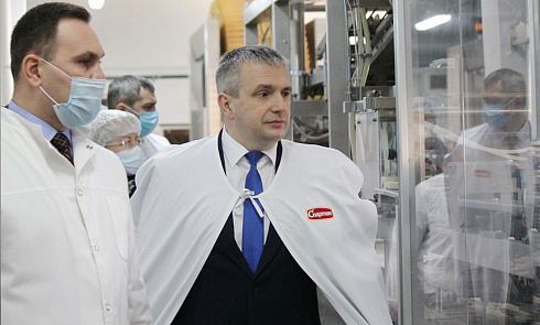 Губернатор гомельской области посетил на кондитерскую фабрику «Спартак»