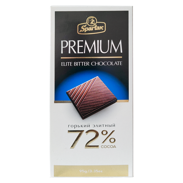Chocolate bar «Spartak» bitter-elite, 85 g