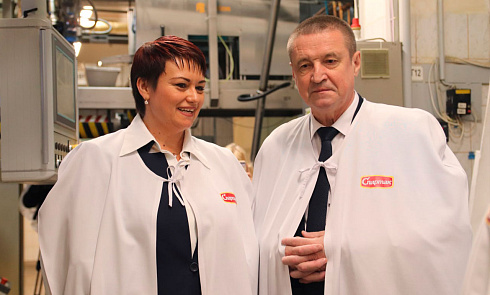 Заместитель премьер-министра Леонид Заяц посетил кондитерскую фабрику «Спартак»