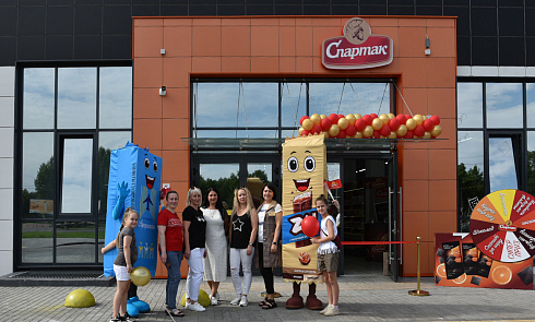 Открытие фирменного магазина в Могилеве