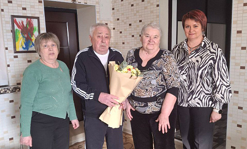 Віншаванне ветэранаў