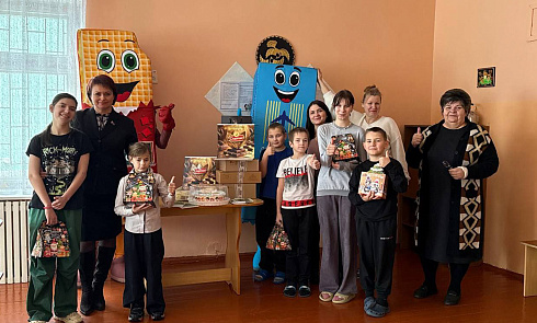  Встреча с ребятами из отделения социального приюта