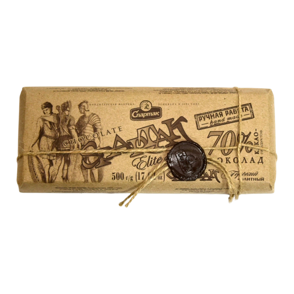 Шоколад «Спартак» горький элитный 70%, 500 г