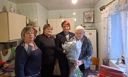 Віншаванне з важным юбілеем: ветэрану Вялікай Айчыннай вайны споўнілася 98 гадоў!